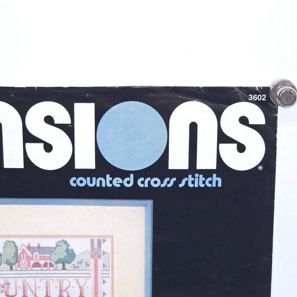 Dimensions Counted Cross Stitch Kit Country Collection 3602‎ Nancy Rossi USA - Picture 12 of 12